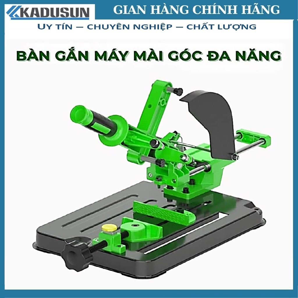 BÀN CẮT ĐA NĂNG CHUYỂN MÁY MÀI THÀNH MÁY CẮT, BÀN KHUNG GẮN ĐẾ KẸP MÁY MÀI CẦM TAY