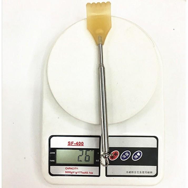 Cây Gãi Lưng INOX Kéo Dài Rút Gọn 58cm - Tay Gãi Siêu Đỉnh Bằng Nhựa Tránh Gây Đau (Xả Kho Giá Rẻ) (Màu Ngẫu Nhiên)