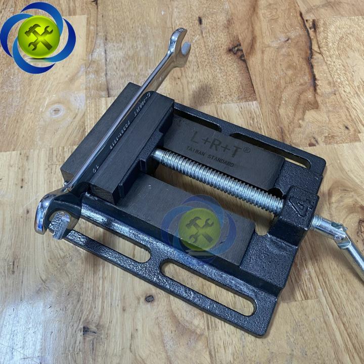 Ê tô bàn khoan 4 inch L+R+T hàm kẹp 100mm