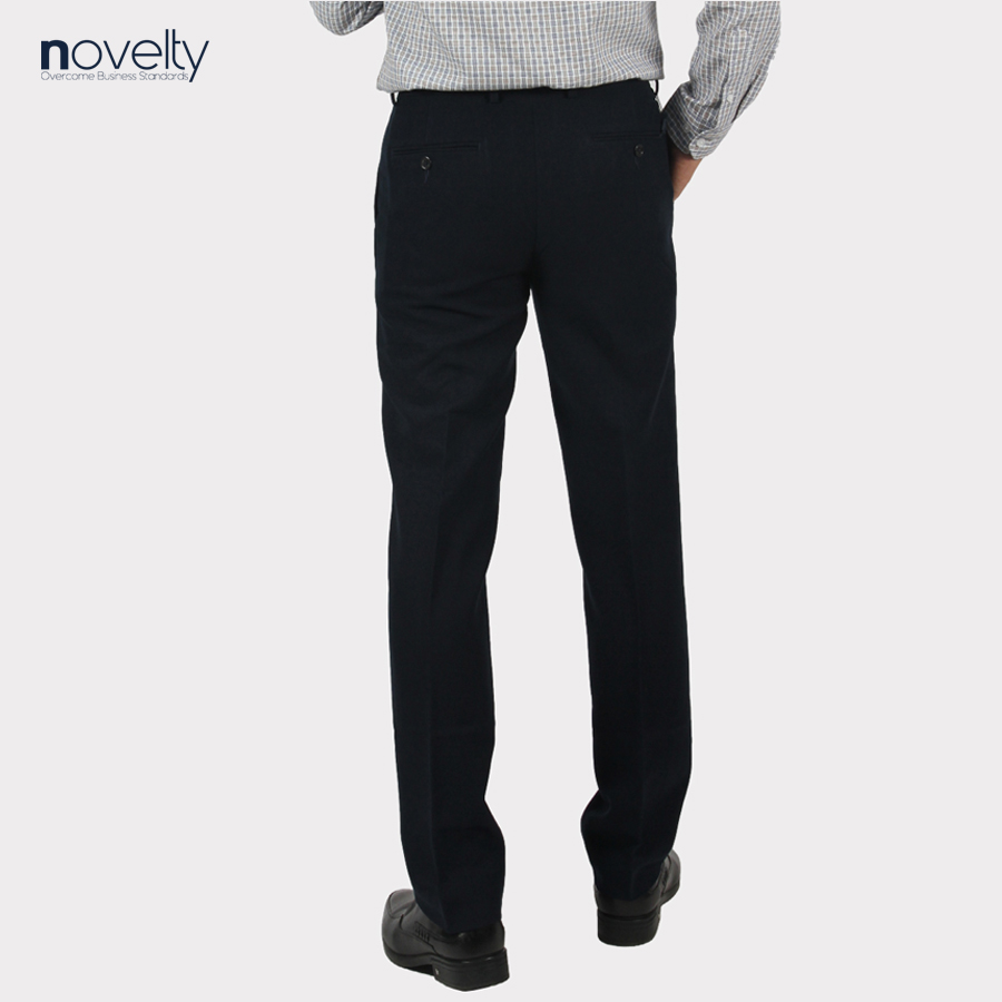 Quần tây nam Novelty 0Ply Regular màu xanh đen NQTMMDNT3R2205590