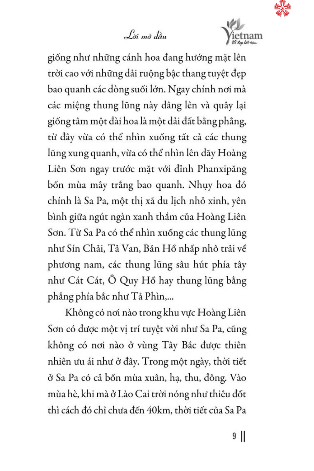 SaPa giữa trời mây trắng (bản in 2024)