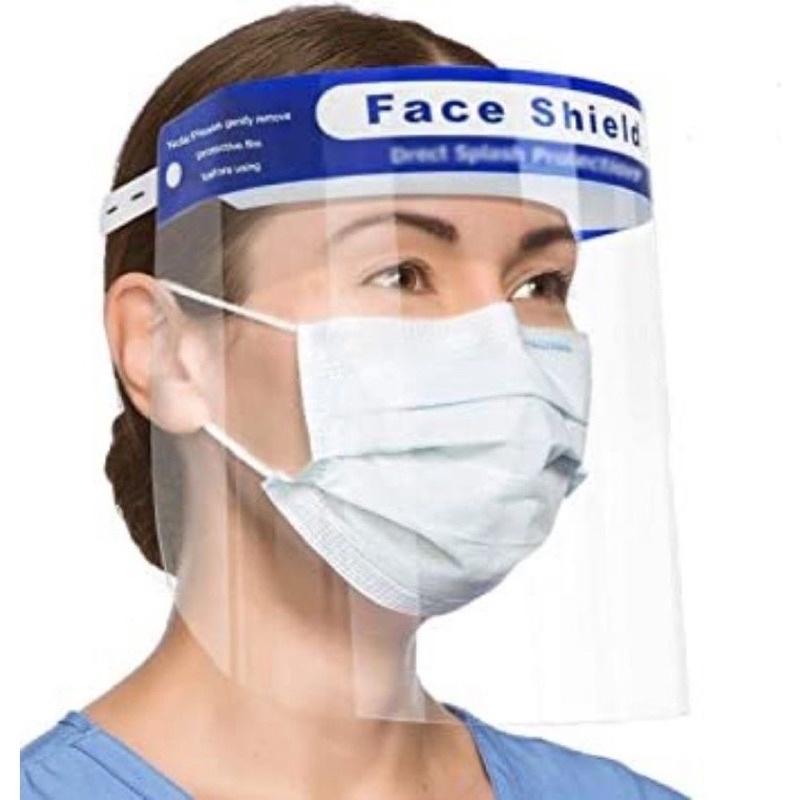 COMBO 10 Kính Chống Giọt Bắn,Tấm Chắn Face Shield Mặt Nạ Bảo Hộ, Người Lớn Trẻ Em Đeo Đều Vừa