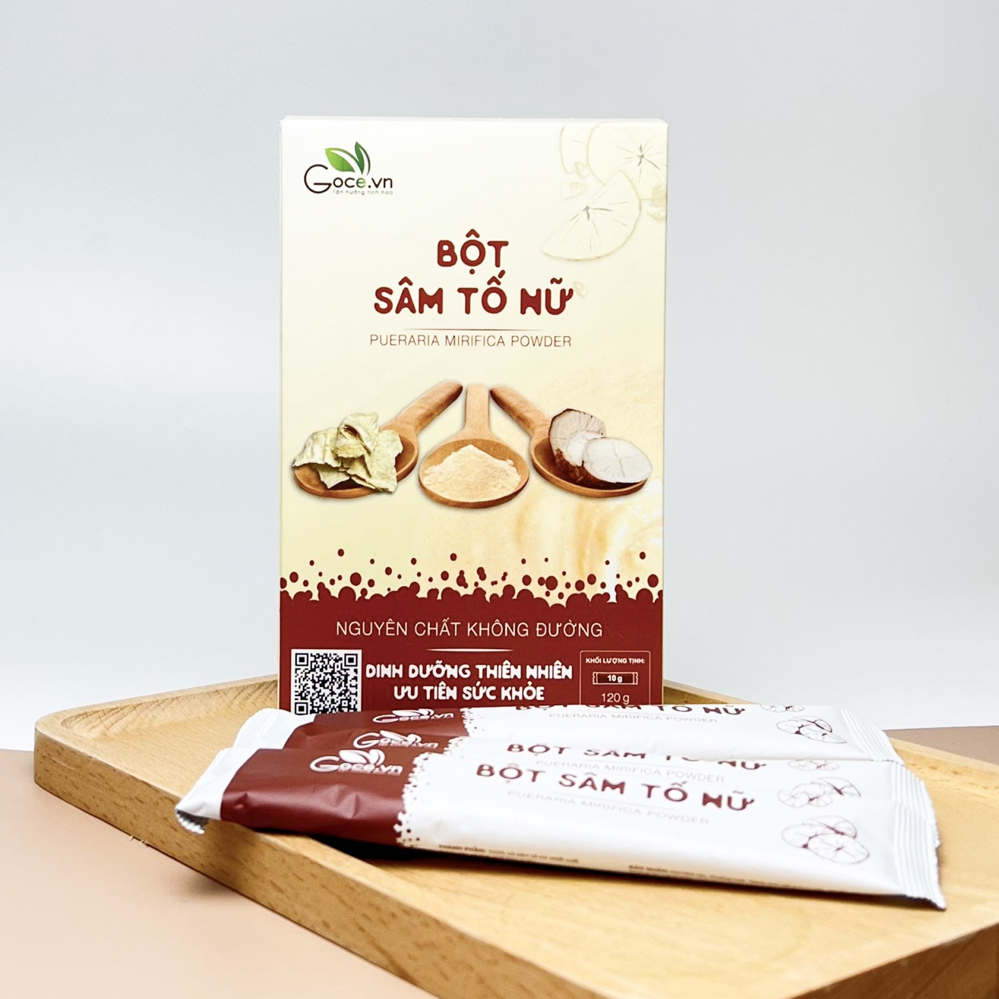 Bột sâm tố nữ nguyên chất Goce - 120g