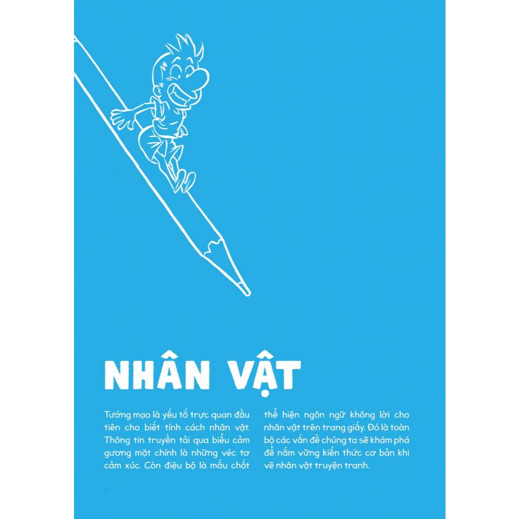 Sách - Học vẽ nhân vật truyện tranh (Maxime Péroz) (Nhã Nam Official)
