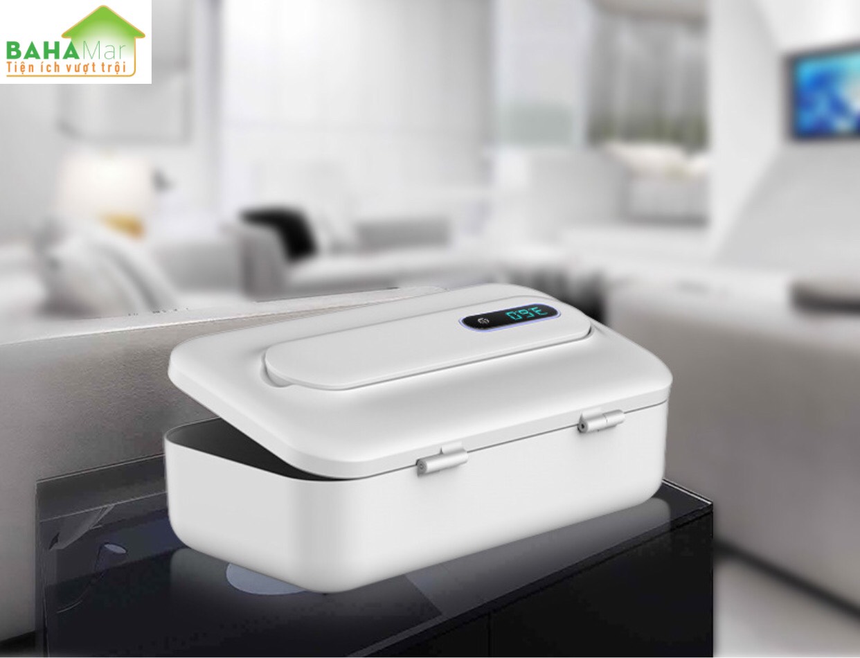 HỘP THANH LỌC KHỬ KHUẨN ĐỒ DÙNG, ĐỒ CHƠI, ĐỒ LÓT BẰNG ĐÈN OZONE VÀ TIA UV "BAHAMAR" có hai chức năng tinh lọc tia cực tím và ozone, thanh lọc khả năng mạnh hơn, cho bạn bảo vệ kép.