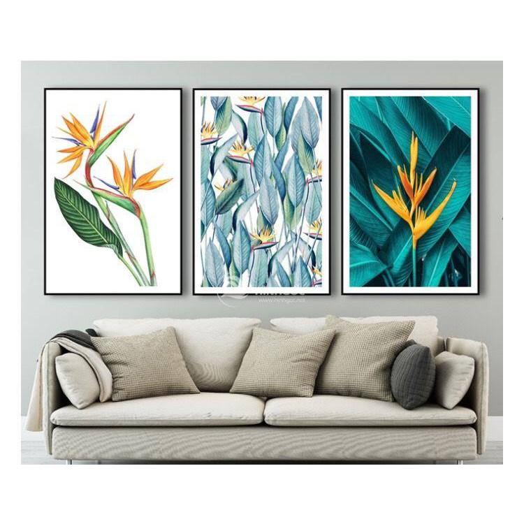 Tranh canvas mẫu cây và lá kích thước 40×60