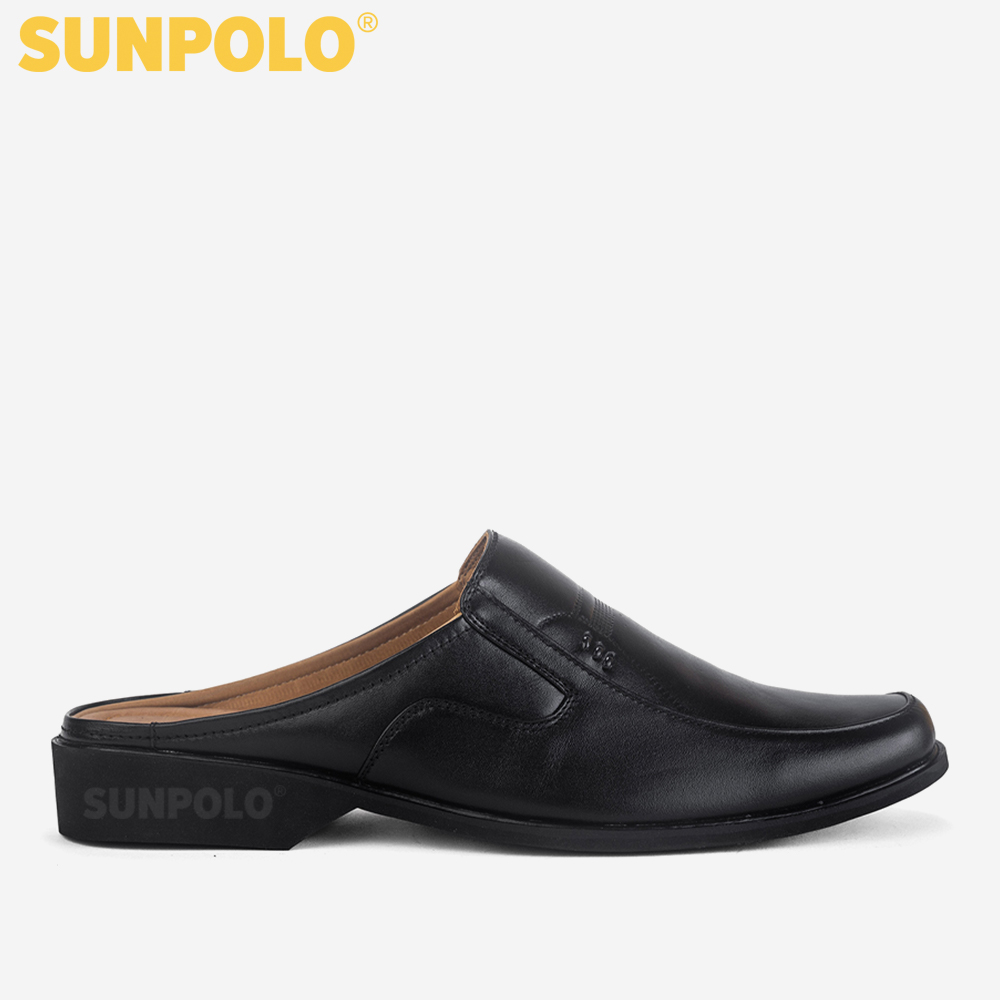 Giày Sapo Bít Mũi Nam Da Bò Cao Cấp SUNPOLO SPO001