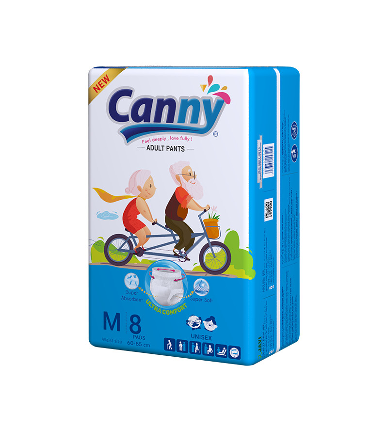 Tã quần người lớn CANNY siêu thấm size M 8miếng