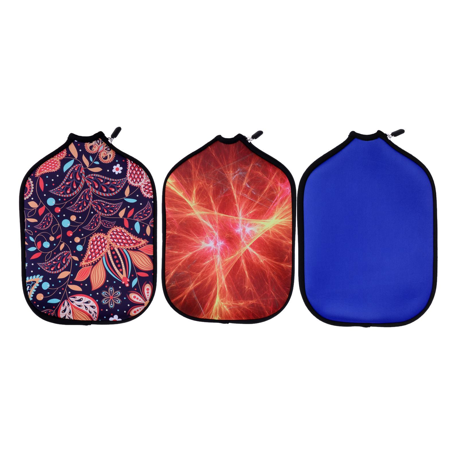 Premium Neoprene Pickleball Paddle Cover Zipper Sleeve Protective Case A17