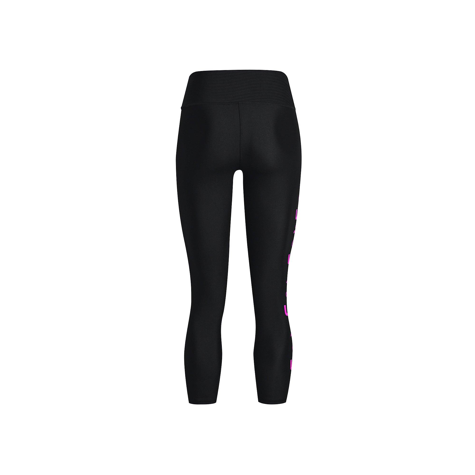 Quần legging thể thao nữ Under Armour HeatGear Armour No-Slip Waistband Graphic Ankle - 1361013-002