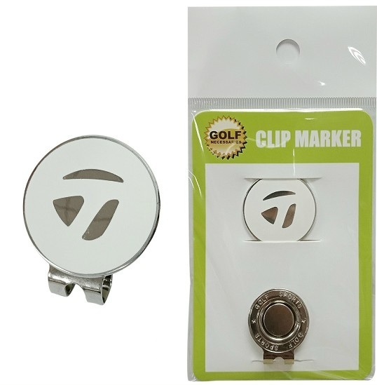 Mác bóng golf ball clip Marker mũ đánh dấu vị trí kẹp nam châm từ tính loại đẹp MB012