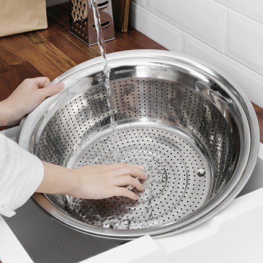 Chậu Inox Casani Mega Bowl 40cm, Italia