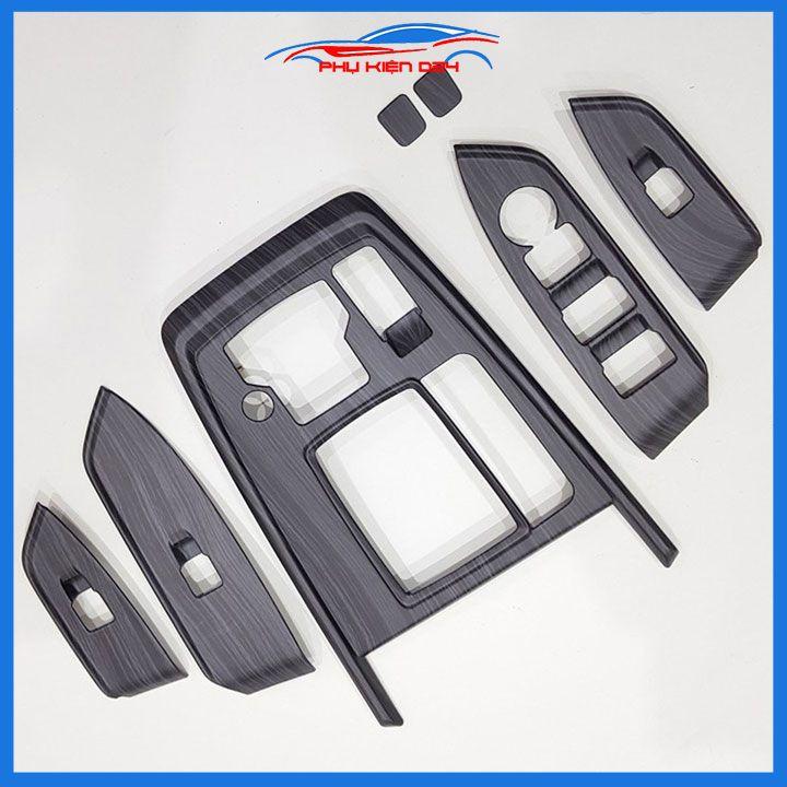 Ốp nội thất CX8, CX-8 2019-2020-2021-2022 vân đá nhựa ABS bảo vệ chống trầy xước và làm đẹp xe