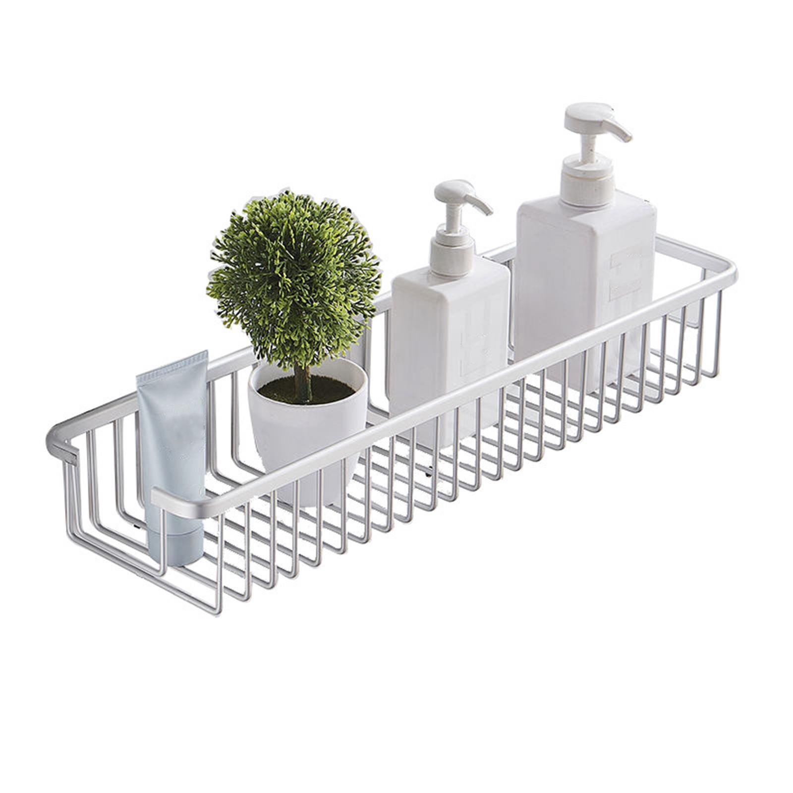 Storage Shelf Decoration Aluminum Alloy Durable for Home Office Kitchen