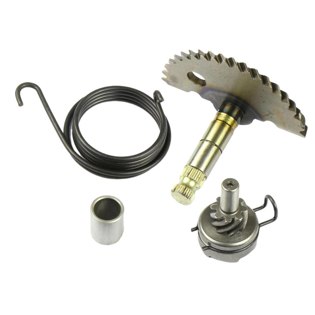 Engine Start Gear Kick Start Shaft Gear Assembly for GY6 49CC 50CC Scooter