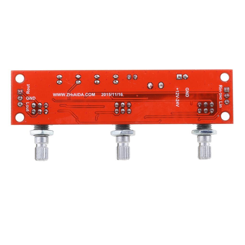 4pcs NE5532 Amplifier Preamp  Board Bass Treble Volume Control