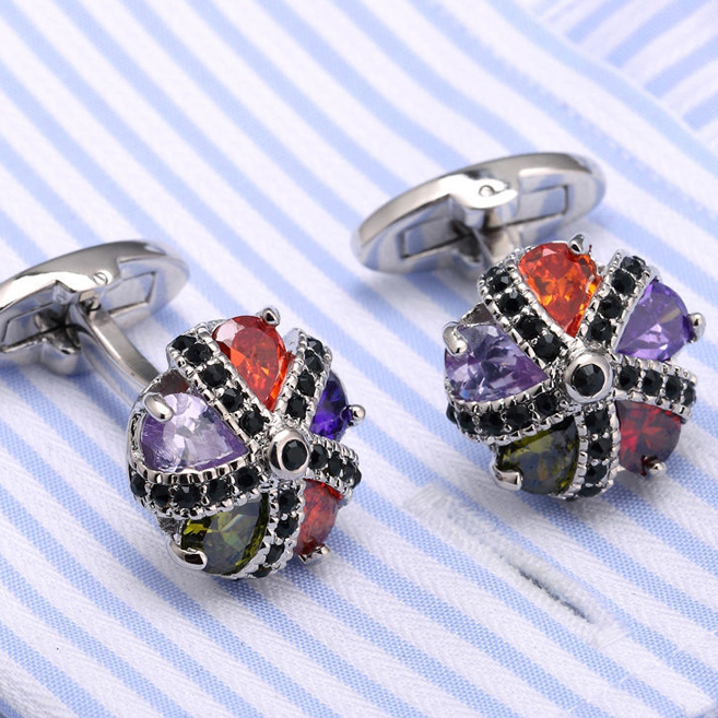 Bộ Khuy Măng Sét - Cufflink Hàng Cao Cấp QT1383