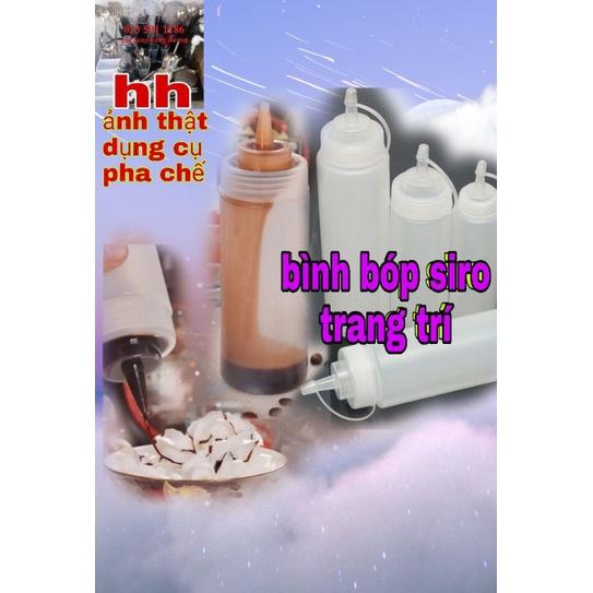 Bình bơm siro tay cầm 500ml, 650ml