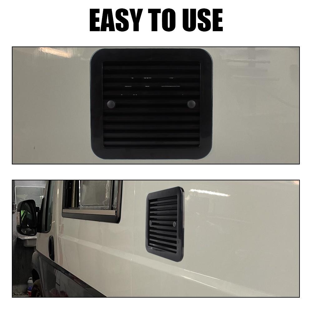 Quạt thông gió 12V không gây tiếng ồn cho xe Rv