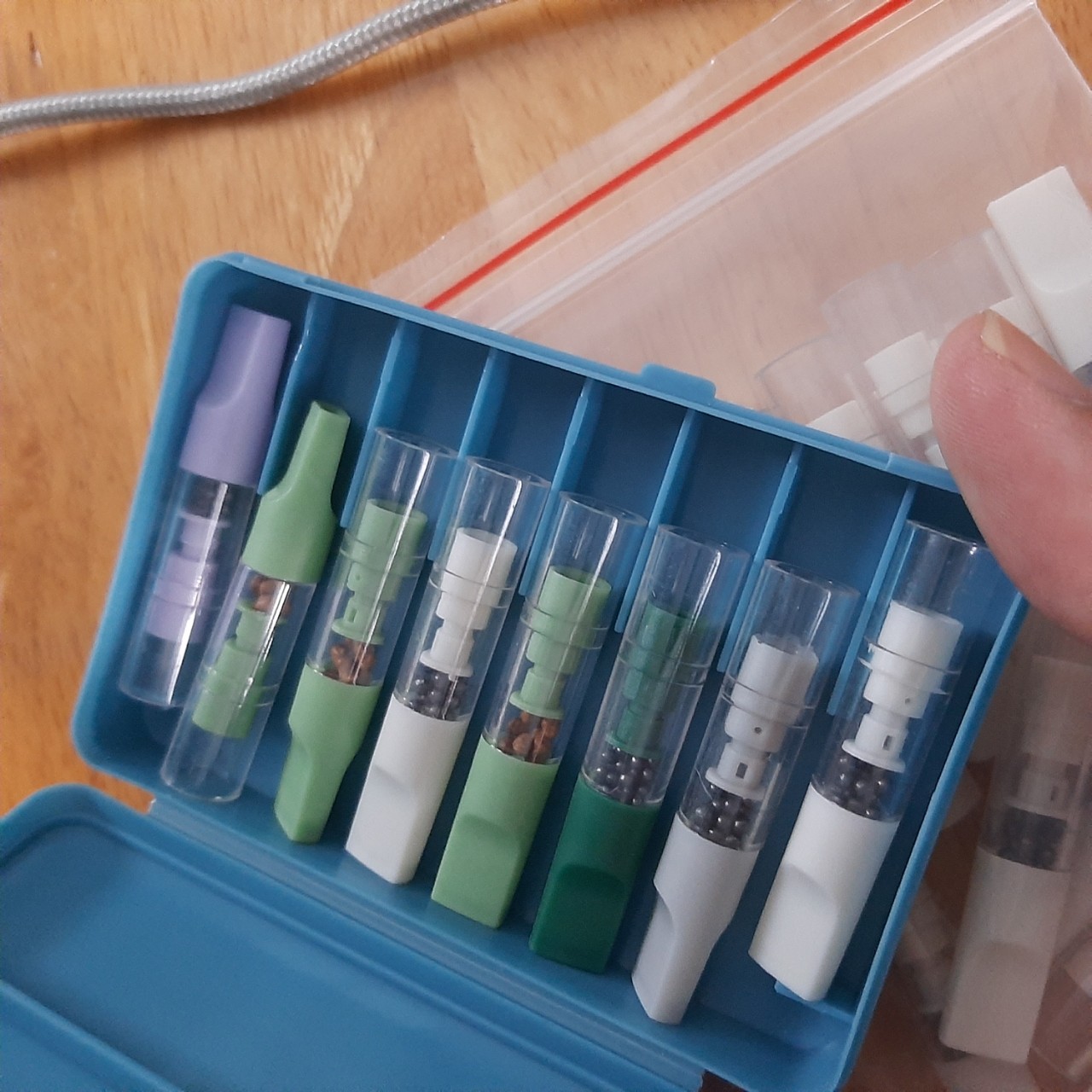 Hộp 20 đầu lọc thuốc cao cấp tinh thể nano