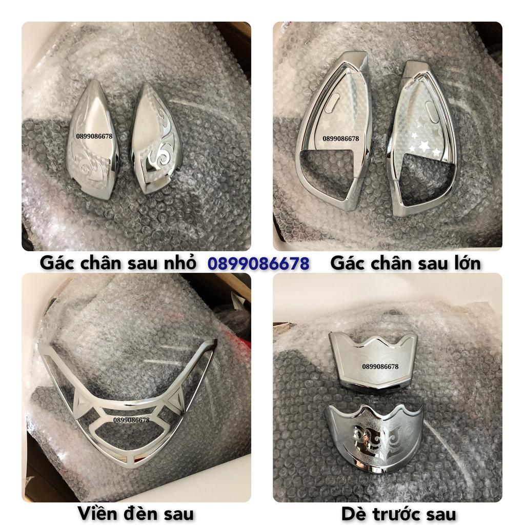 Ốp Viền đèn sau Dành Cho xe SH Mode 2020, 2021, 2022 - Xi mạ Crom / Carbon