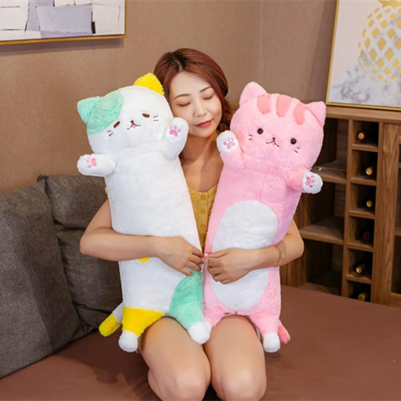 80Cm Kawaii 3 Màu Cát Gối Sang Trọng Đồ Chơi Nhồi Bông Tạm Dừng Ngủ Trưa Văn Phòng Gối Giường Ngủ Ngon, Gối Trang Trí Quà Tặng búp Bê Cho Bé Gái