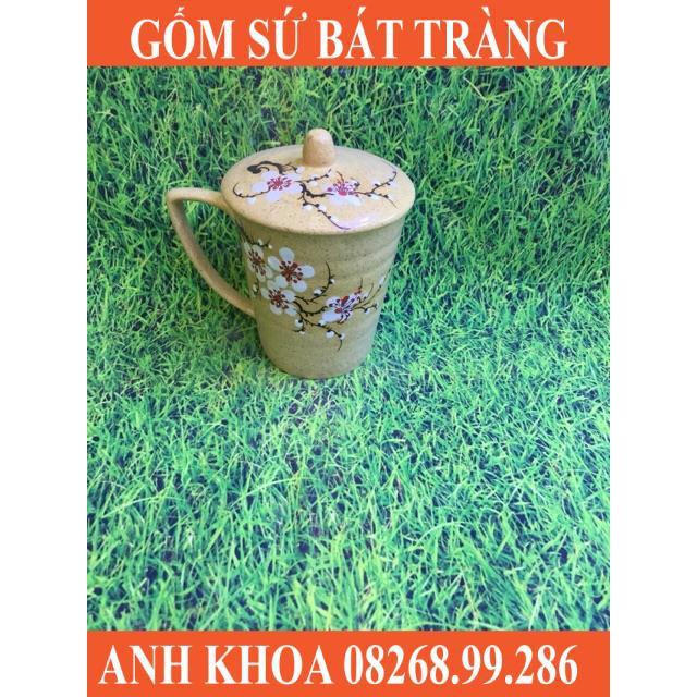 Cốc dáng cao 450ml - Gốm sứ Bát Tràng Anh Khoa