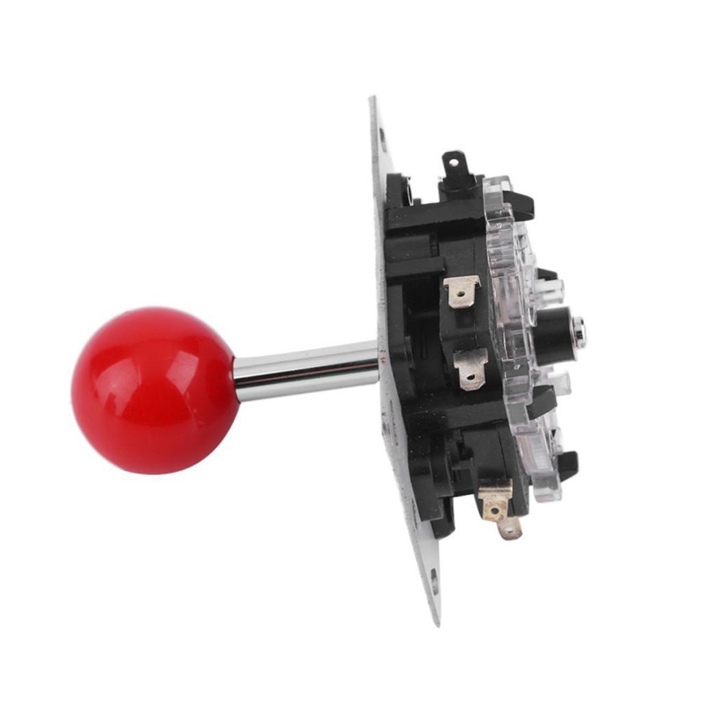 Arcade Game Controller Handle Joystick With Red Ball Handle Short Shaft