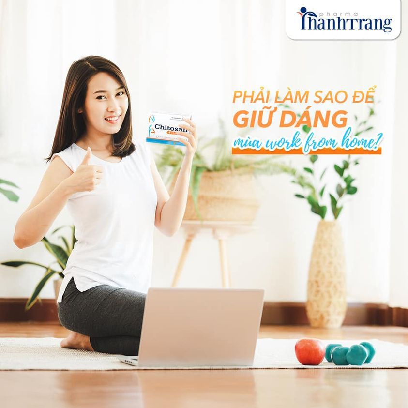 2 hộp Viên uống Chitosan giúp eo thon gọn, hạ mỡ máu, ngăn ngừa các bệnh tim mạch, huyết áp 30 viên