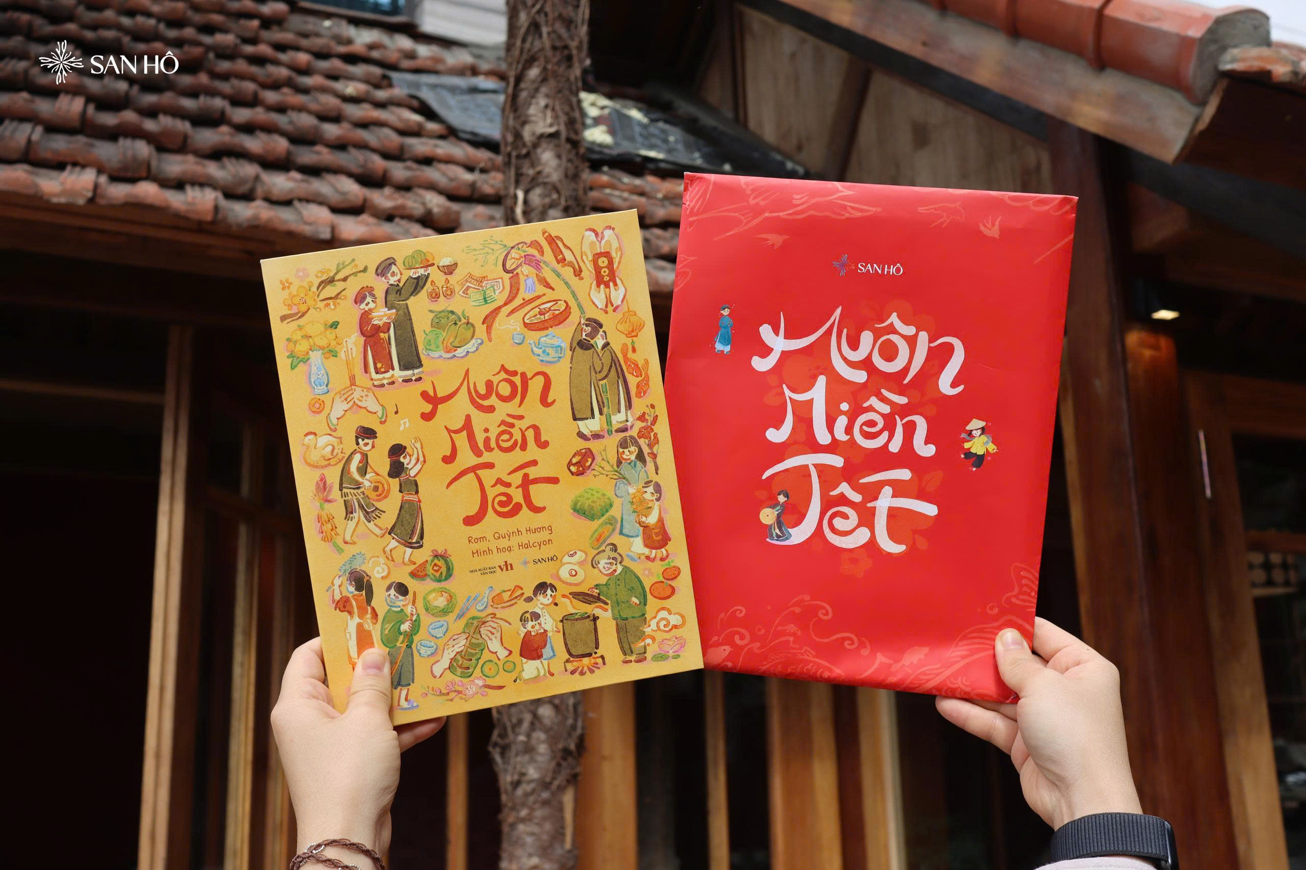 MUÔN MIỀN TẾT - Rơm &amp; Quỳnh Hương - San Hô Books