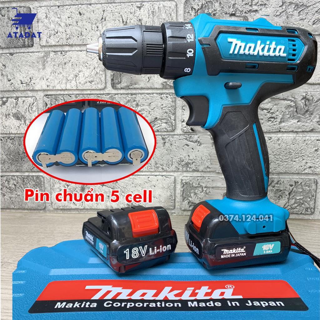 Máy Khoan Dùng Pin MAKITA 18V - Máy Bắt vít MAKITA 18V, Máy Khoan gỗ, Máy Vặn Vít 18V