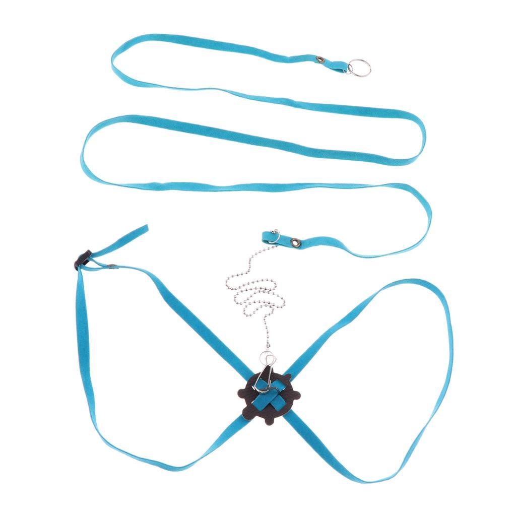 Adjustable Reptile Turtle Harness Leash for Animal