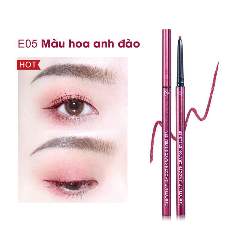 Chì kẻ mắt Chioture Smooth Carayon Eyeliner chống thấm nước lâu trôi và dễ sử dụng 0,12g