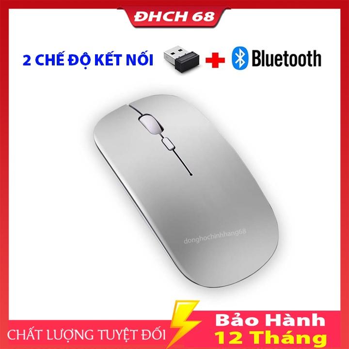 Chuột Không Dây Bluetooth A68 Pro Bản Nâng Cấp Của Chuột A2 Pro Dùng Pin Sạc, Click Không Gây Tiếng Ồn