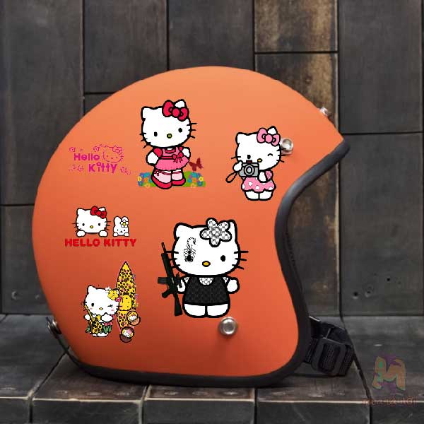 Miếng Dán Stickers chủ đề Hello Kitty