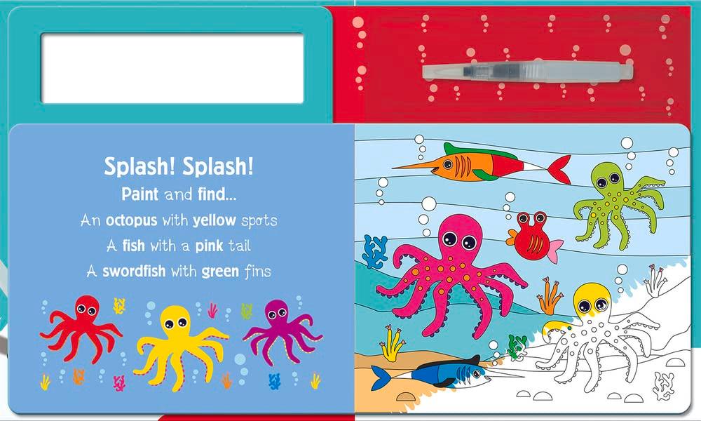 Search And Find Under The Sea (Water Painting Search And Find)