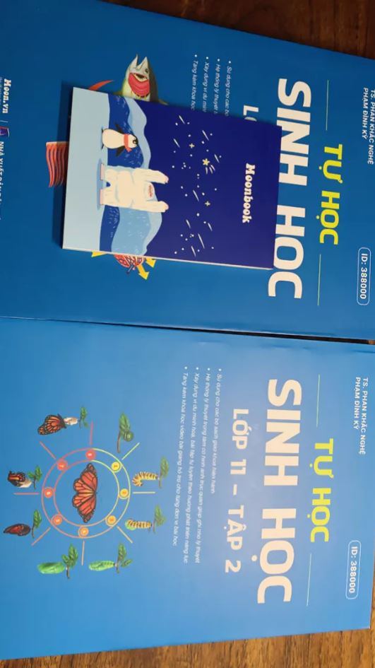 Tự học sinh học lớp 11 tập 1 + tập 2 - MoonBook