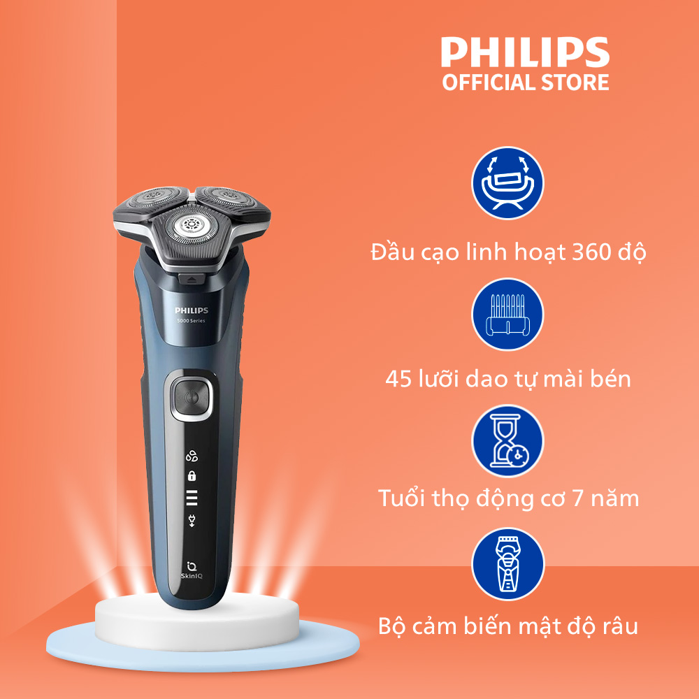 Máy cạo râu khô và ướt Philips S5880/20
