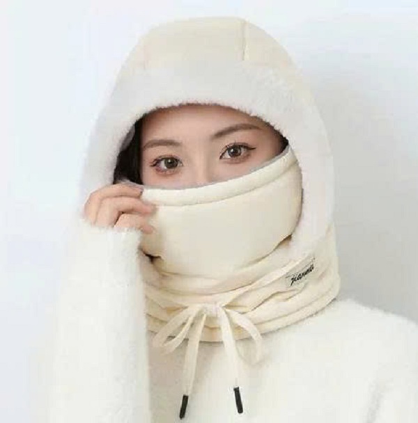 [KoSuyTu] MŨ PHAO DÀY DẶN KÈM KHẨU TRANG CHE KÍN CHO CẢ NAM &amp; NỮ – BẢO VỆ TOÀN DIỆN ĐẦU, GÁY, TAI, MŨI MIỆNG