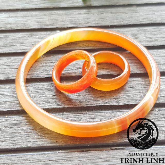 BỘ LẮC TAY XUYẾN ĐỎ MẢNH CỰC XINH