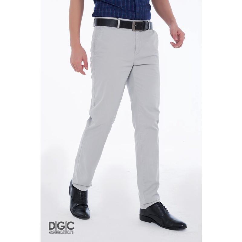Quần khaki Nam không ly REGULAR FIT DGC - SQKCB18M
