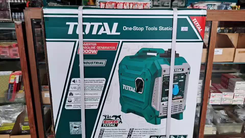 MÁY PHÁT ĐIỆN DÙNG XĂNG BIẾN TẦN 2.0KW 10W TOTAL TP523006 - HÀNG CHÍNH HÃNG