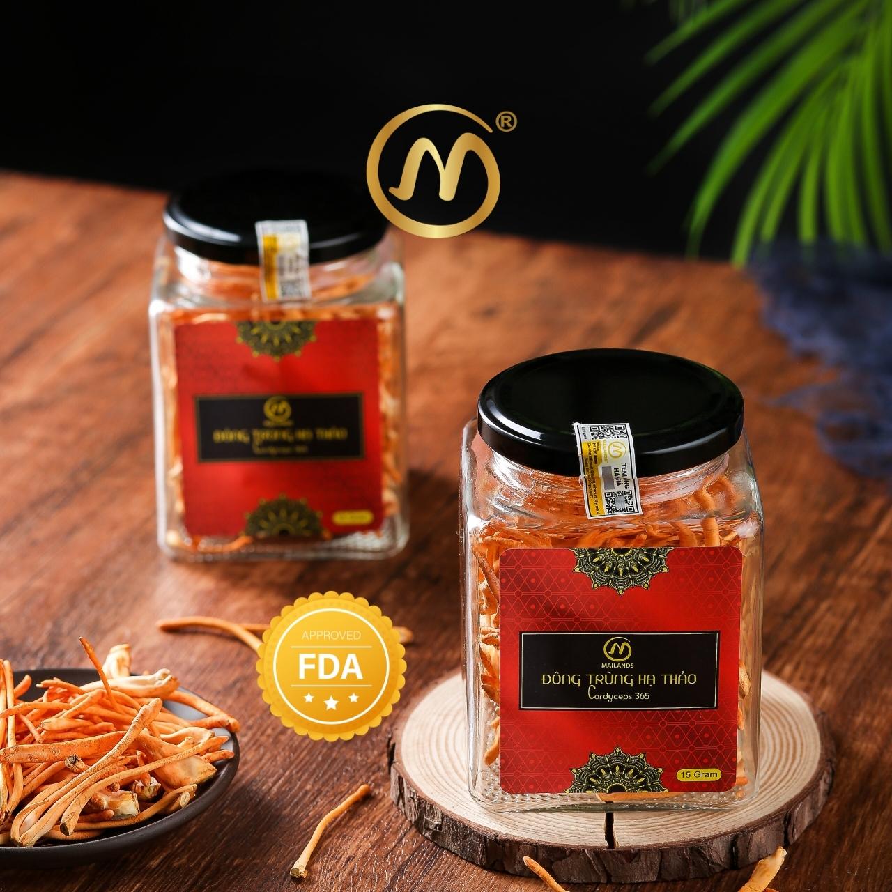 Đông Trùng Hạ Thảo MaiLands Cordyceps 365