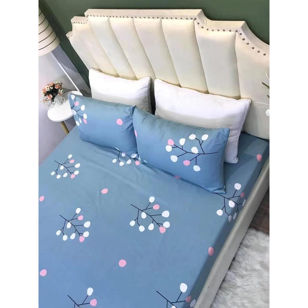 BỘ GA GIƯỜNG KÈM VỎ GỐI 100% COTONG NHIỀU MẪU kích thước 1m8*2M