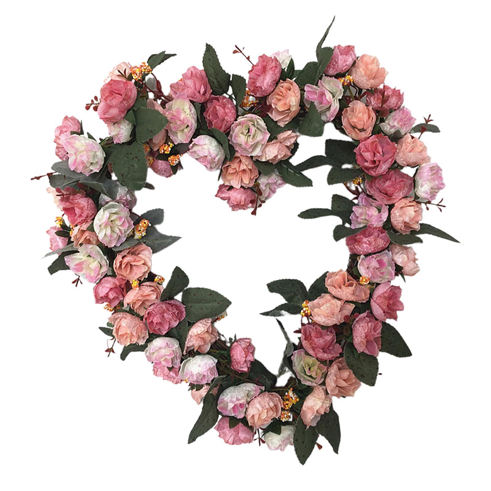 Wreath Artificial Front Door Garland for Party Ornaments
