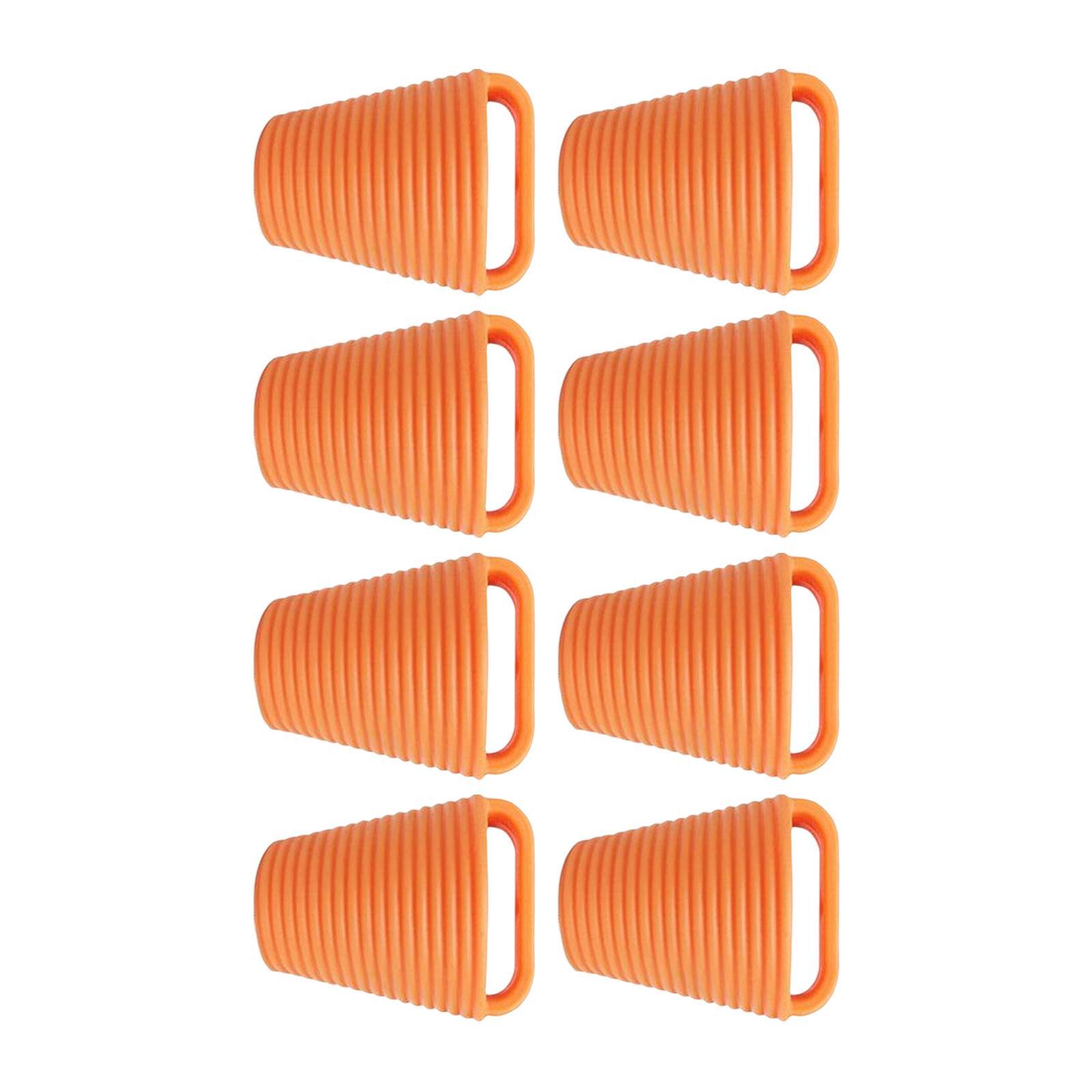 8Pcs Portable Kayak Scupper , Drain Holes Stopper Bung with Handle, Durable TPE Kayak Drain  Kayak  for Yacht, Canoe, Kayak, Dinghy