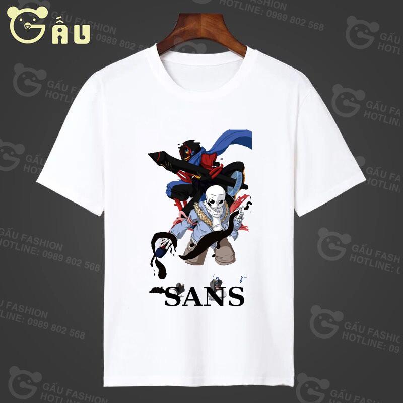 TOÀN MẪU MỚI Áo thun Undertale bé Sans cực ngầu đủ size coton xịn