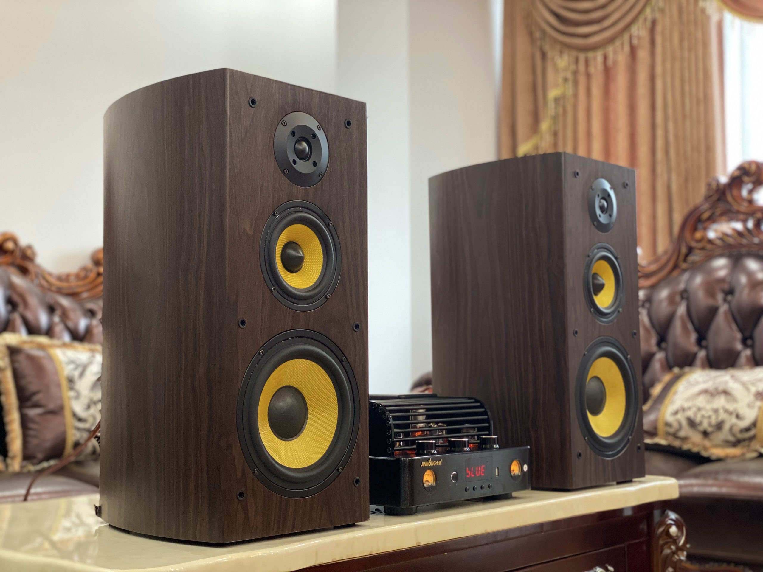 Dàn Amply Bóng Đèn AV880 Và Loa D28F Bass Đôi - Sự Kết Hợp Hoàn Hảo Cho Âm Thanh Chân Thực. HÀNG CHÍNH HÃNG