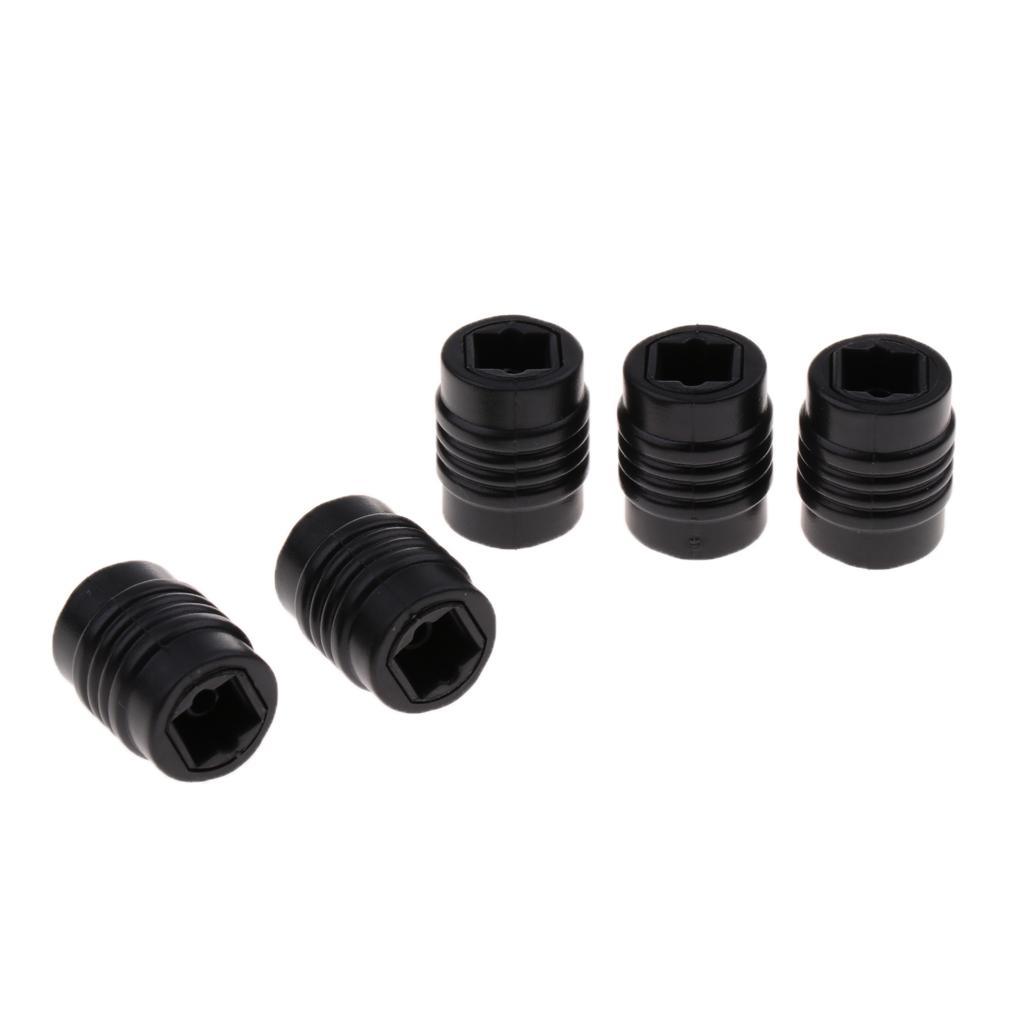 5Pcs Optical Extension Coupler Toslink Female to Female Extention Connector