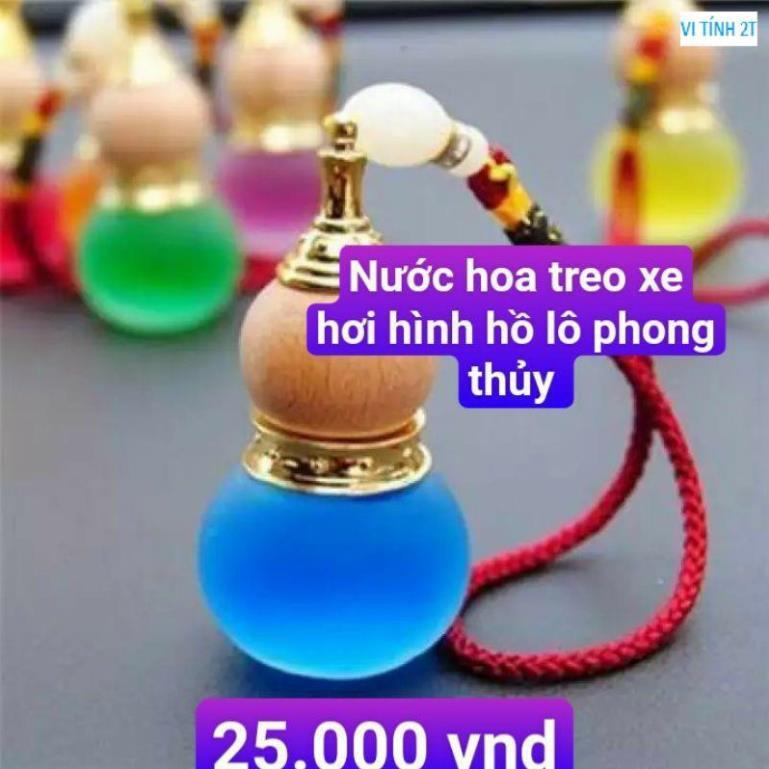 Nước hoa treo xe hơi hình hồ lô phong thủy